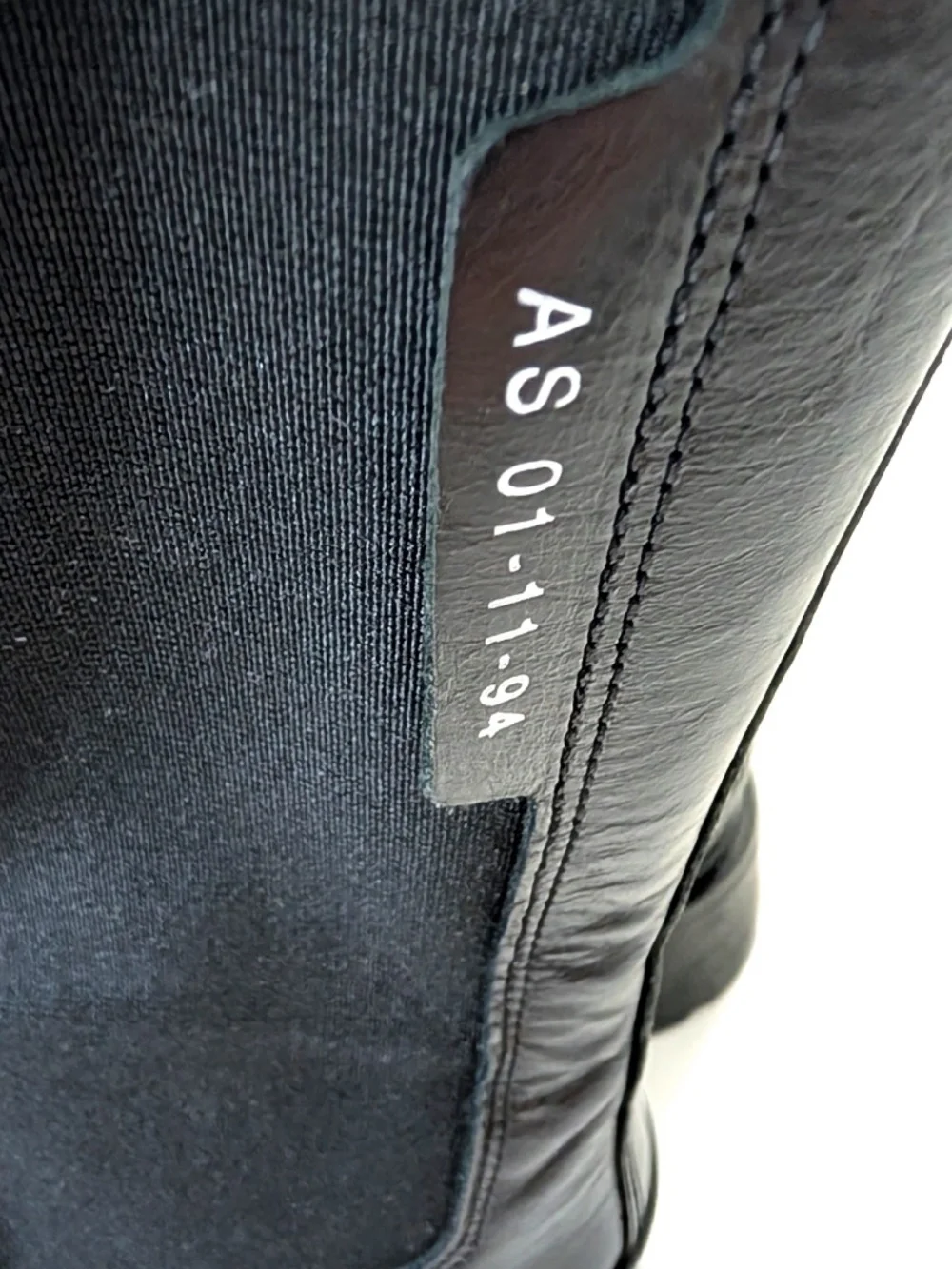 AllSaints Amber Chunky Tall Chelsea Boots Black Leather Platform US 10 EU 40